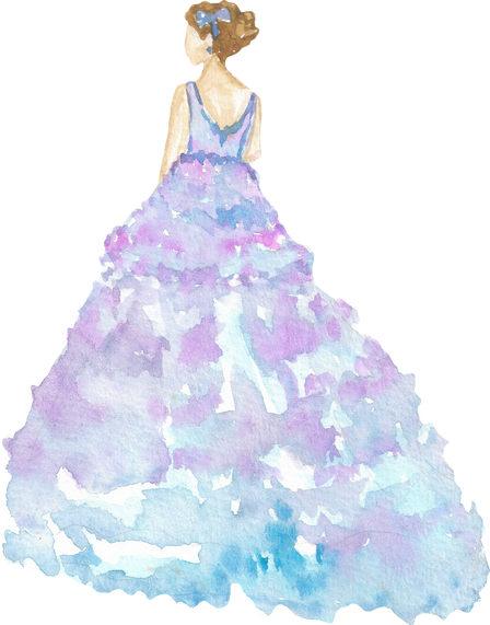 Pretty Princess Watercolor